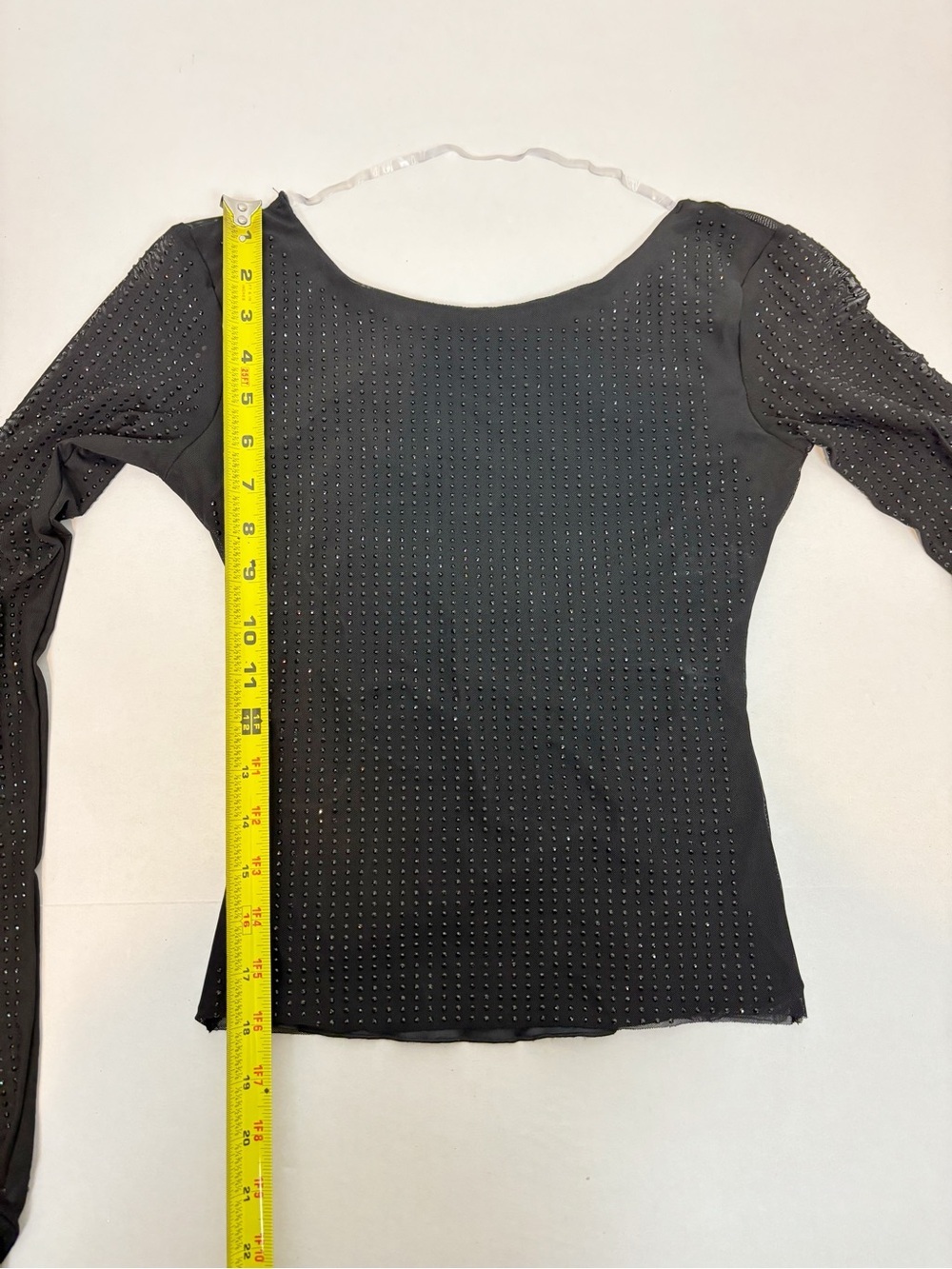 OW Collection Mesha Blouse in Black Glitter Size XS - Picture 10 of 10